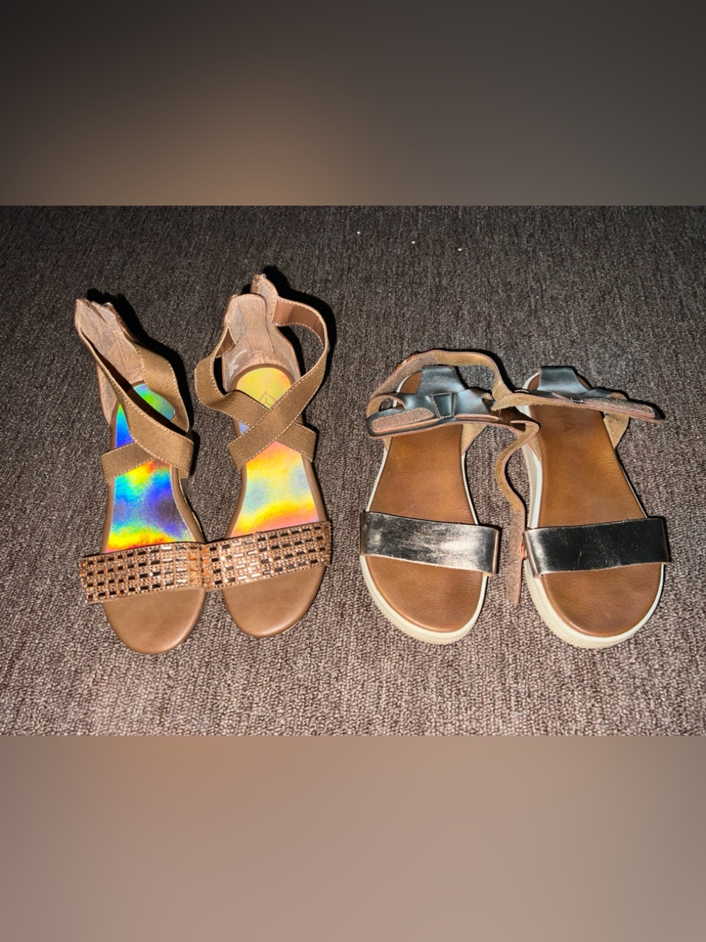 2 Pairs of Shoes - Size 2 Girls